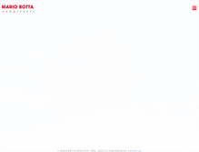 Tablet Screenshot of botta.ch